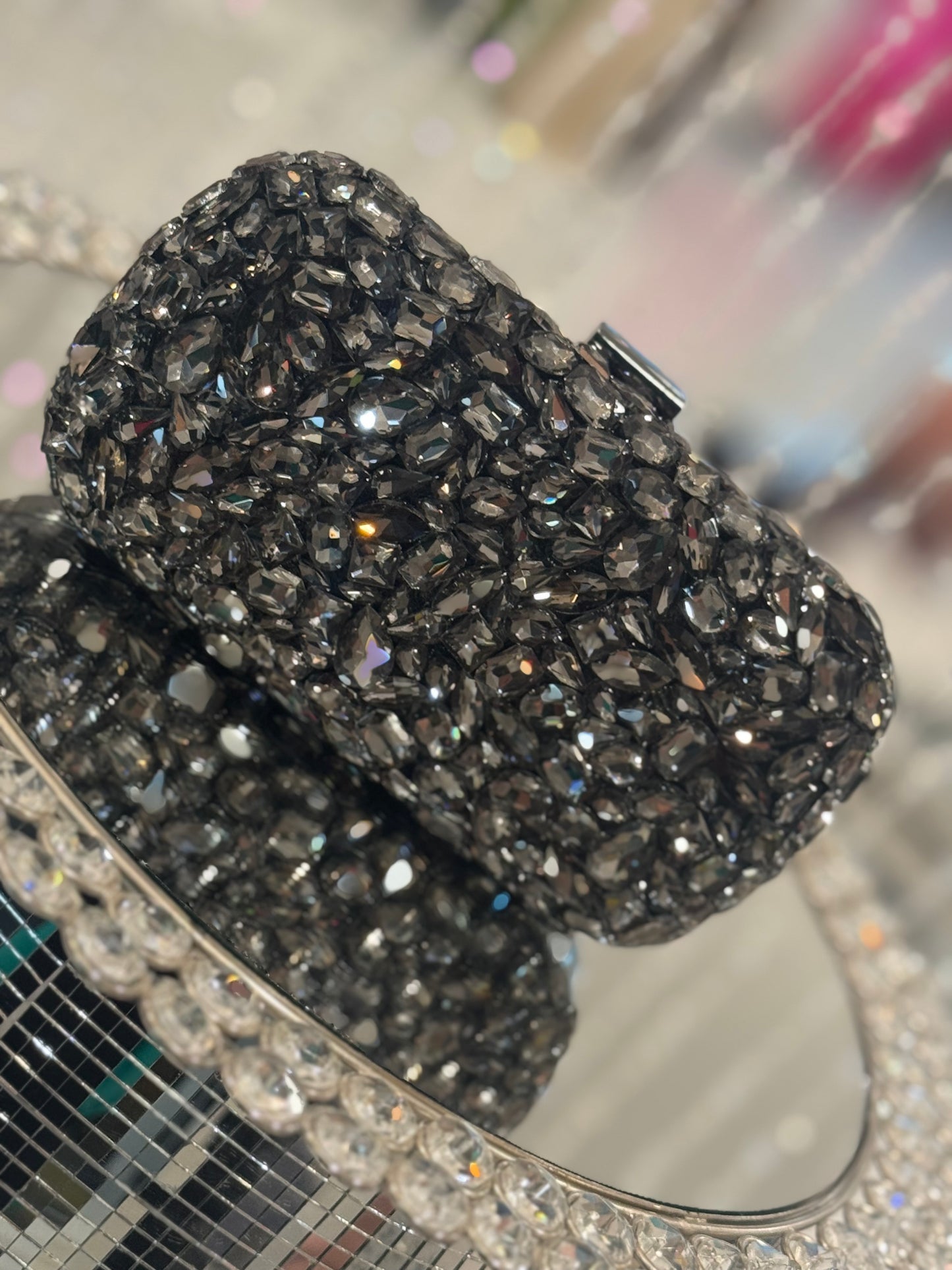 Match My Sparkle Purse Black