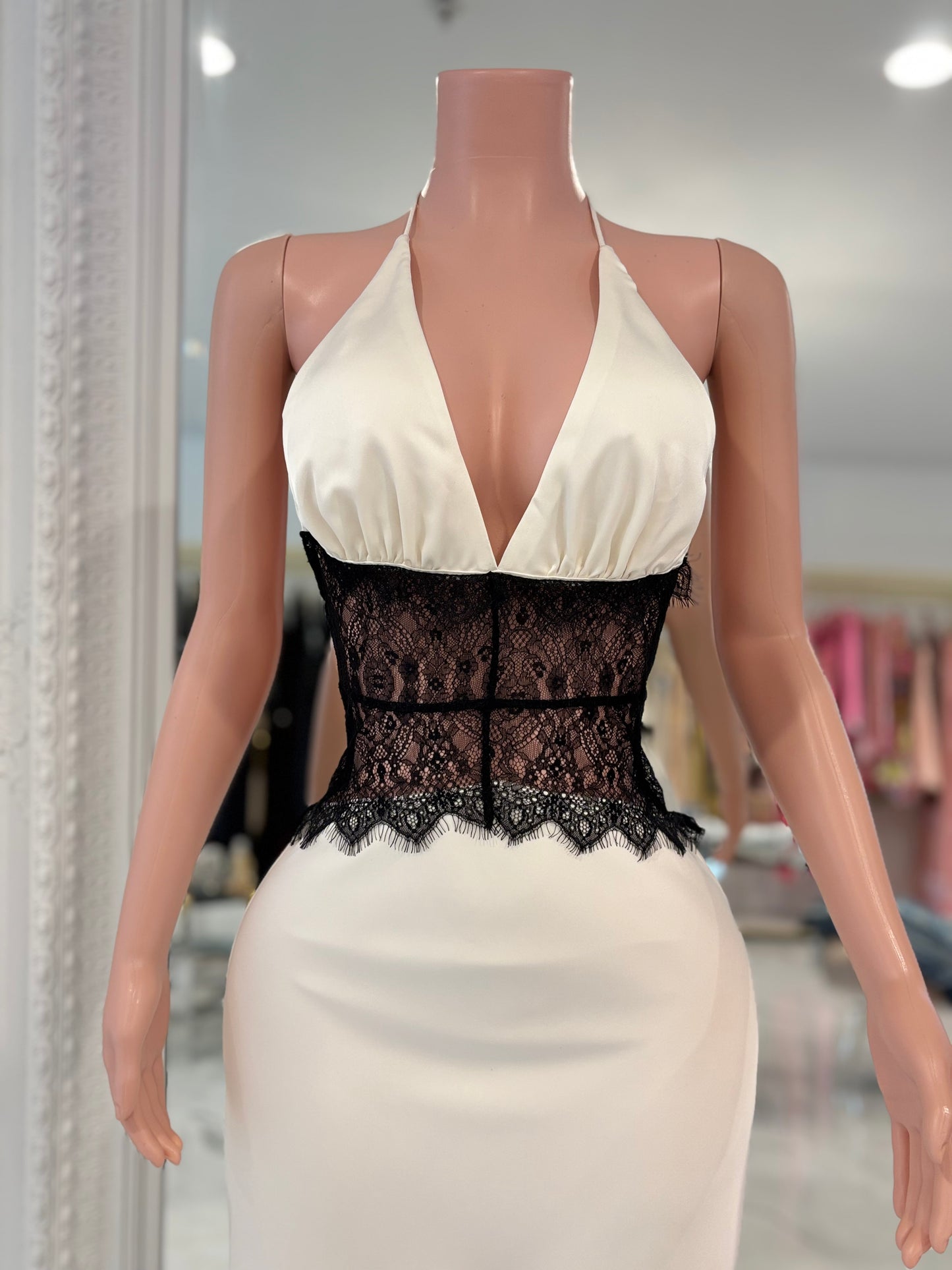 Sensual Maxi Dress White
