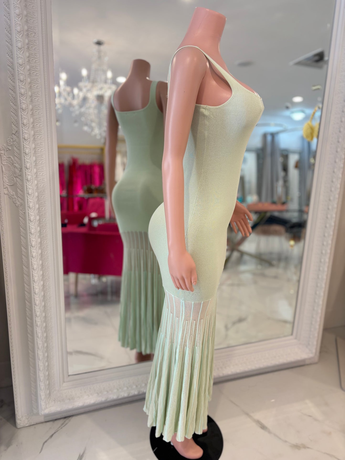 Dear Darling Maxi Dress Green