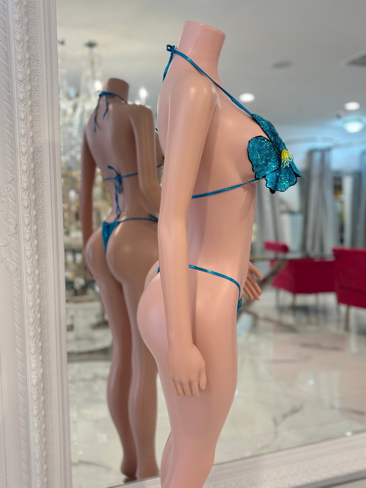 Orchid Breeze Floral Bikini