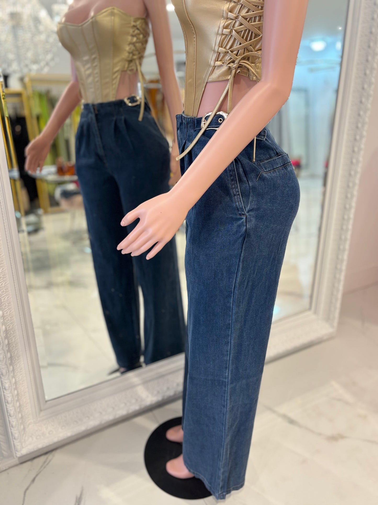 Strut That Thing Pants Blue