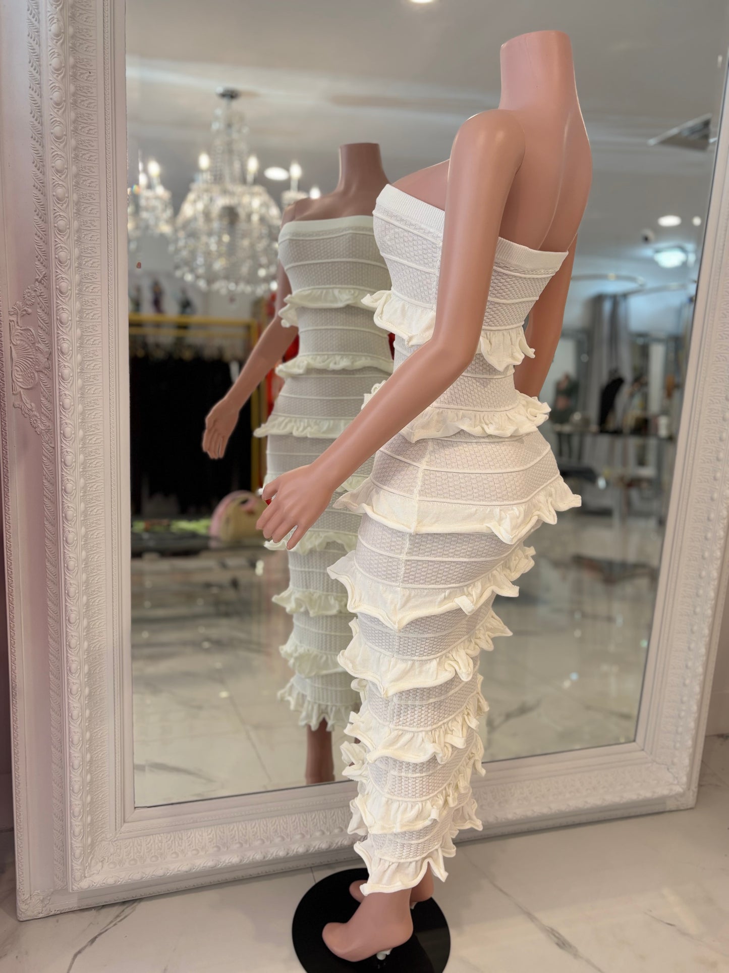 Darly Maxi Dress White