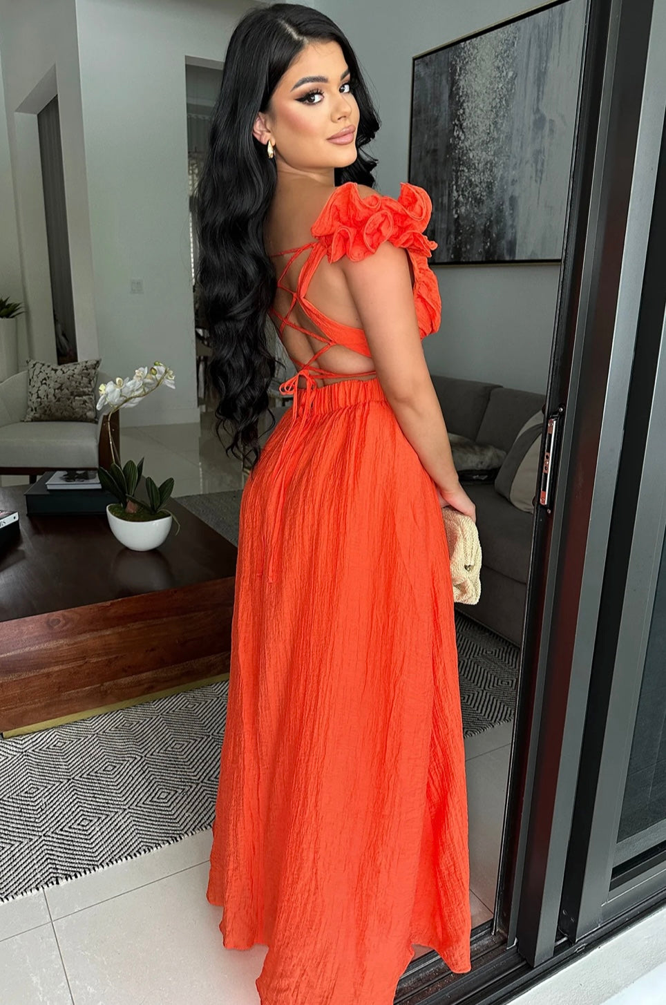 Endless Love Maxi Dress Orange