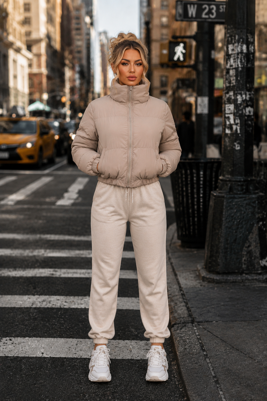 Winter Grace Coat Beige