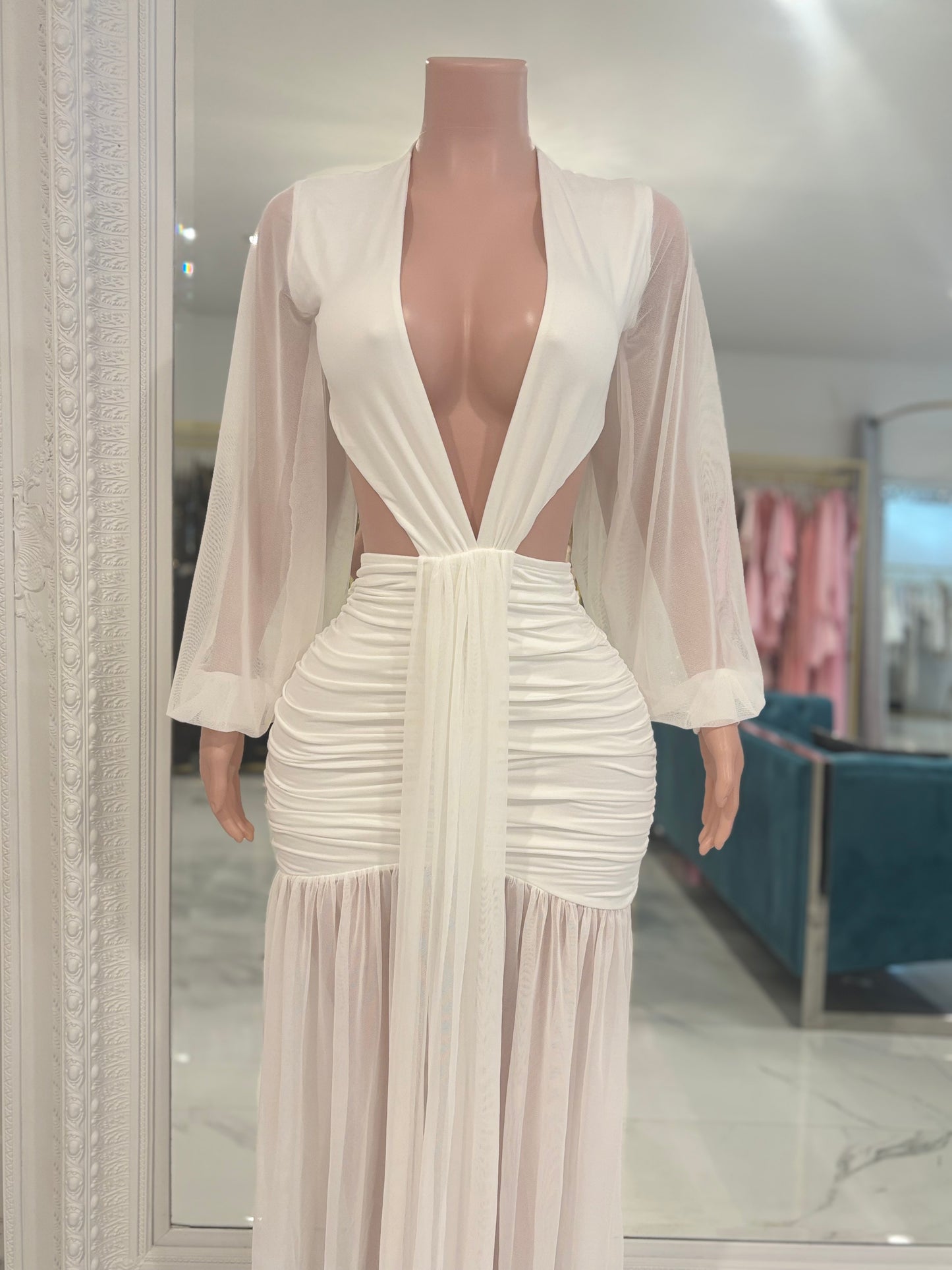 Sola Muse Maxi Dress White