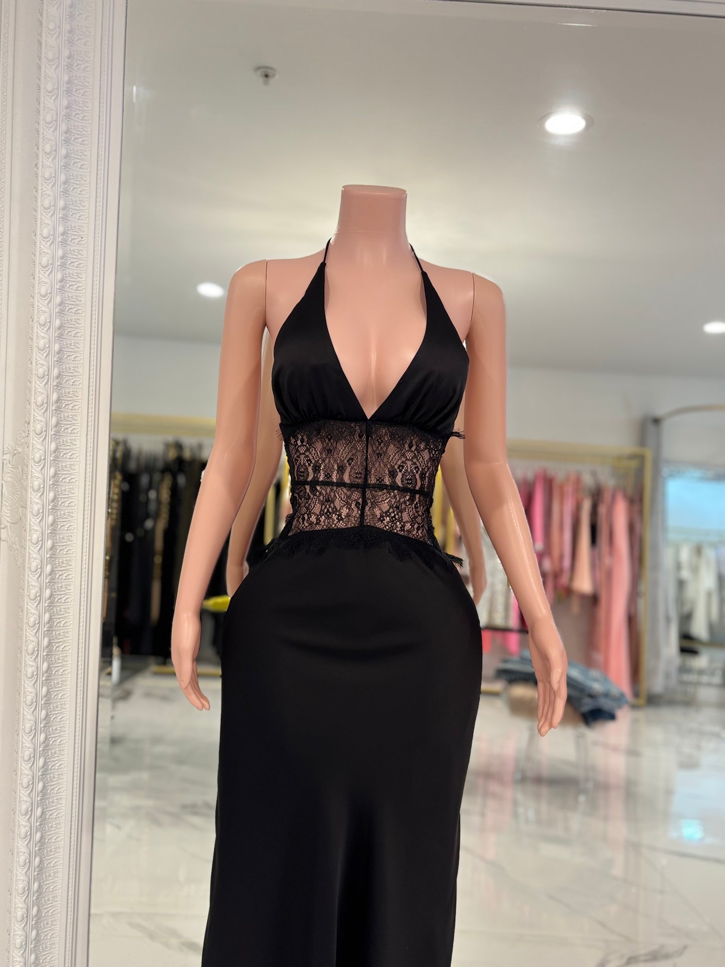 Sensual Maxi Dress Black