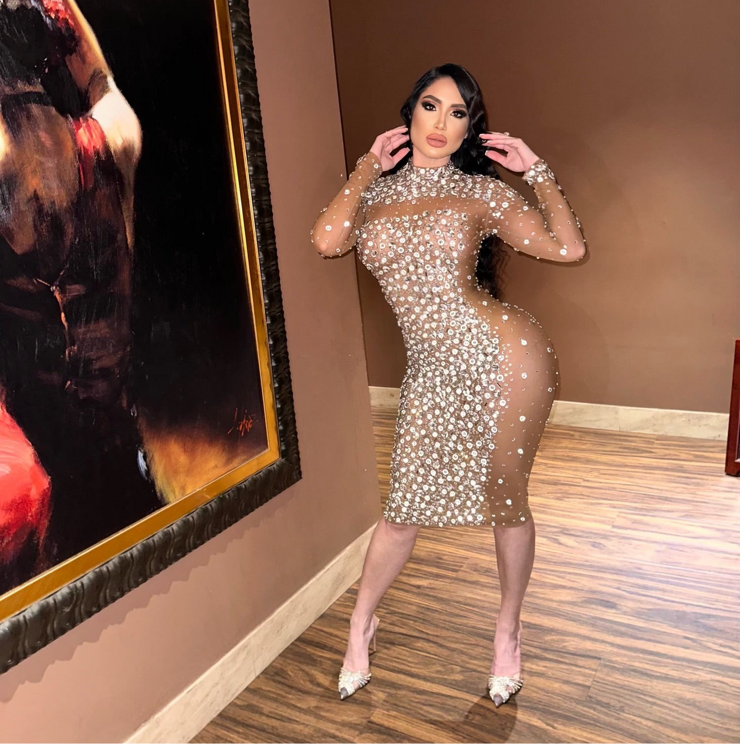 Party Midi Dress