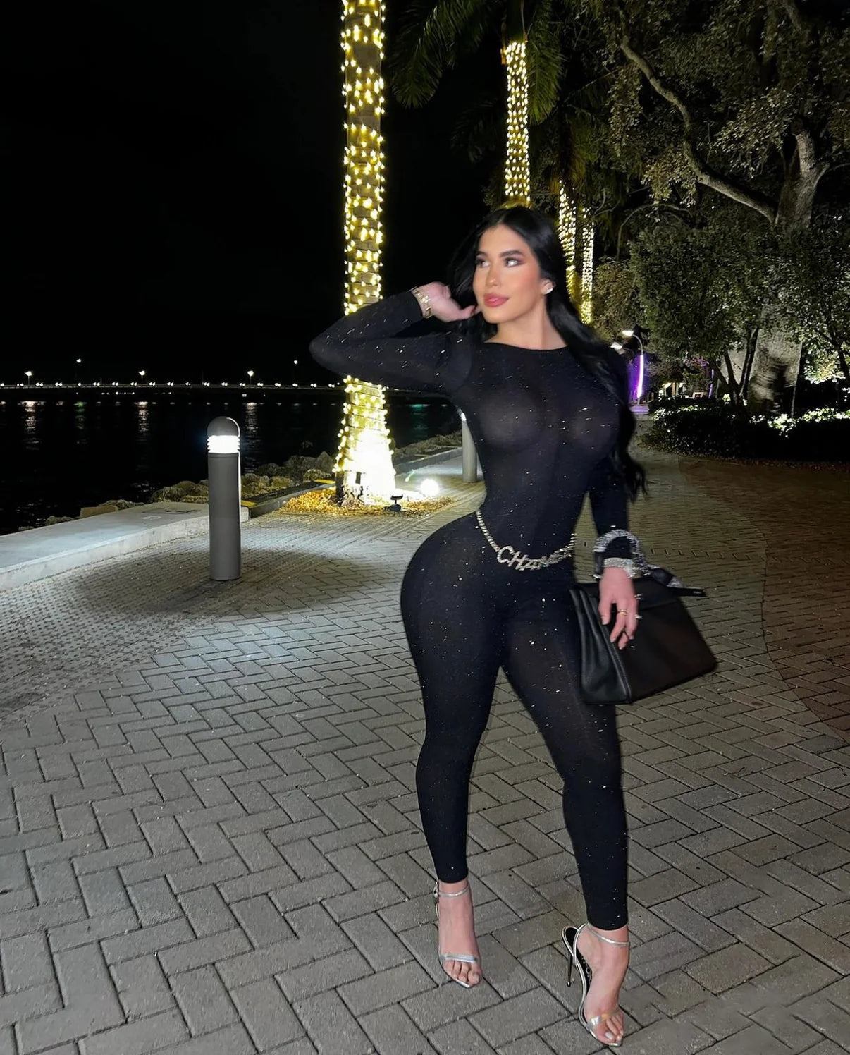 Light Night Party Jumpsuit