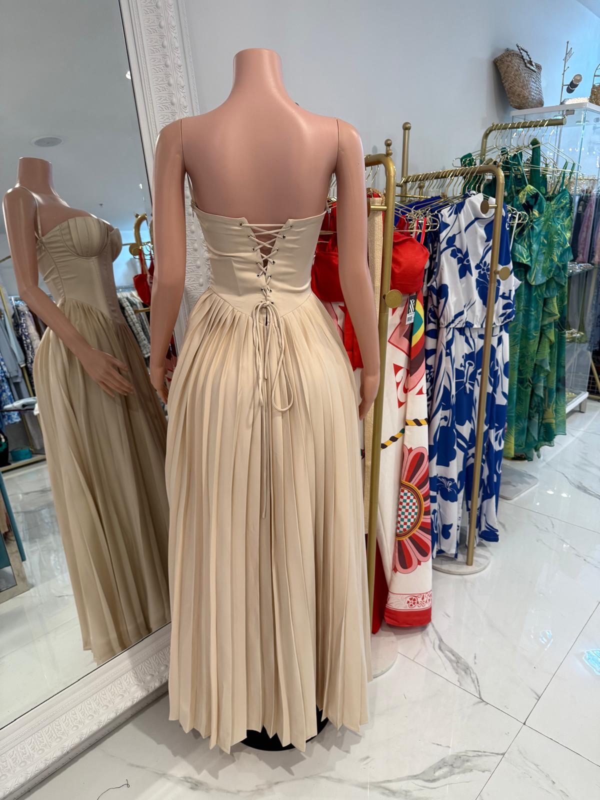 Elegance Satin Maxi Dress