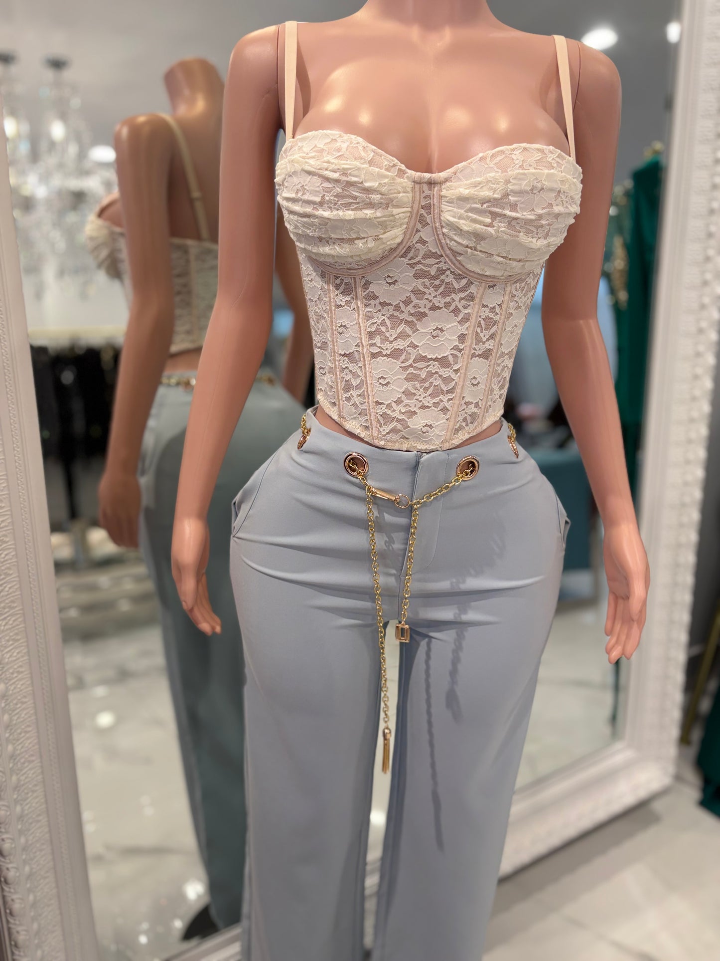 Chained to Me Pant Blue