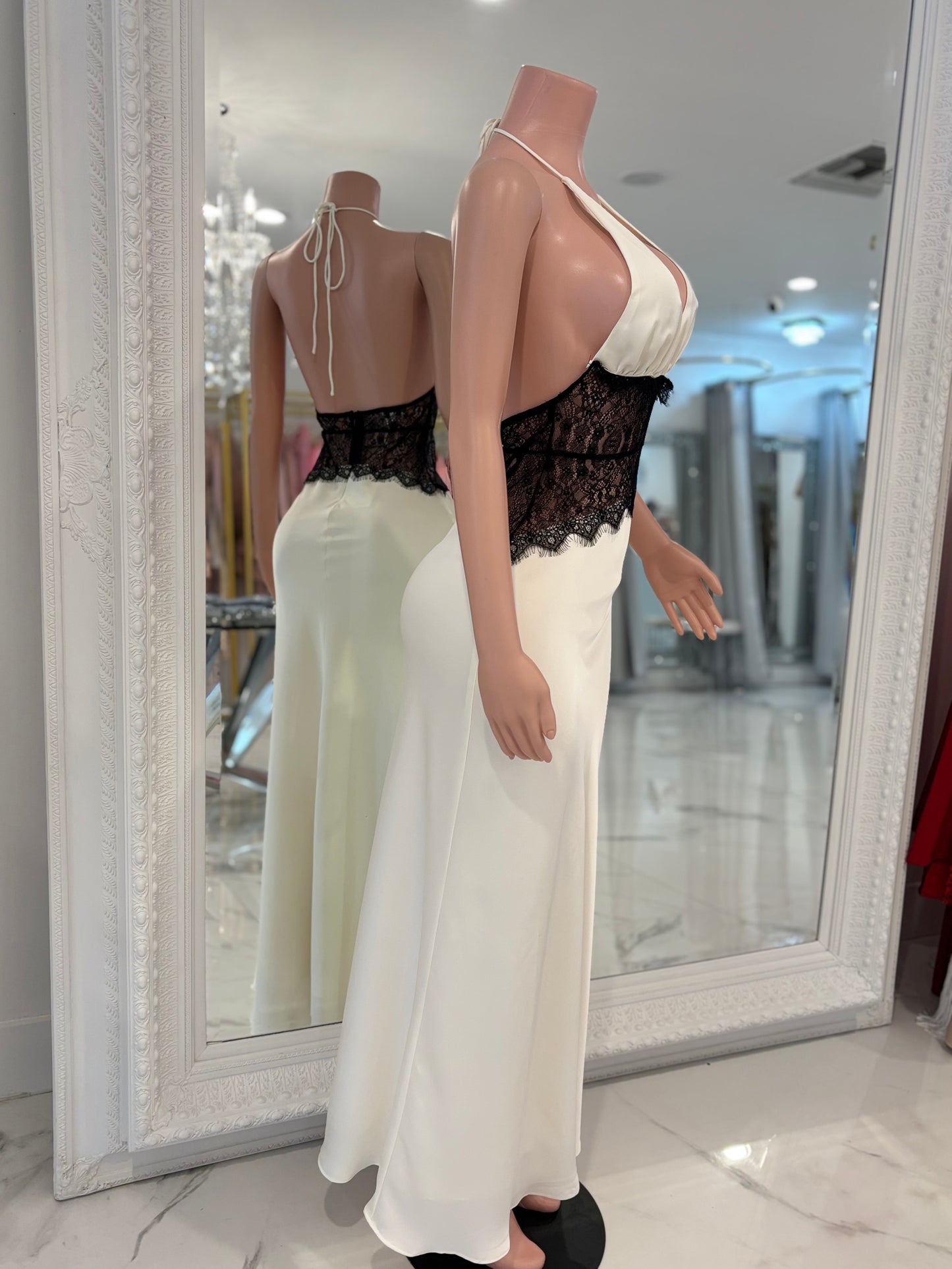 Sensual Maxi Dress White