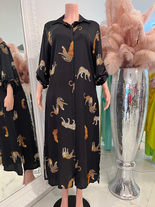 Curvis Midi dress One Sizes Black