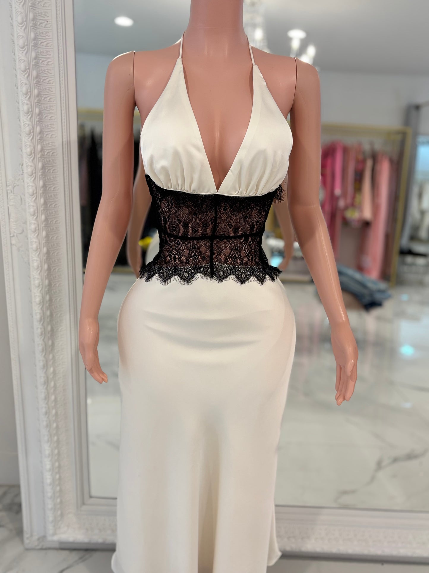 Sensual Maxi Dress White