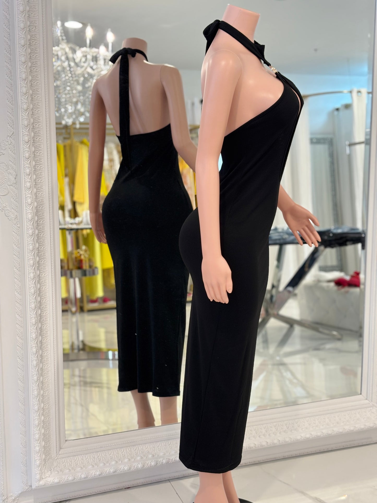 Gran Sensación Maxi Dress Black