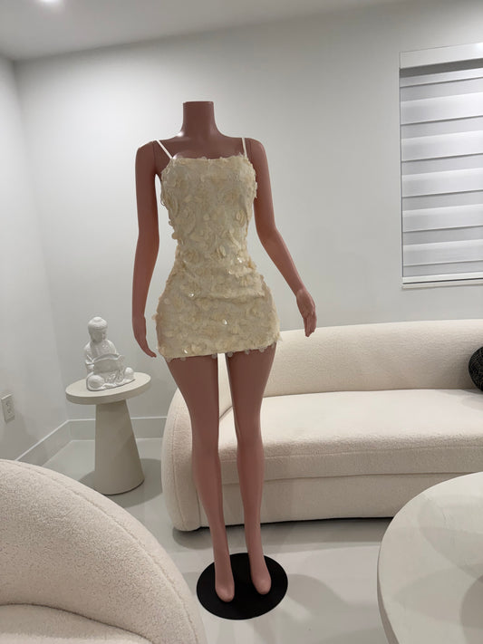 Living In Glamour Mini Dress White