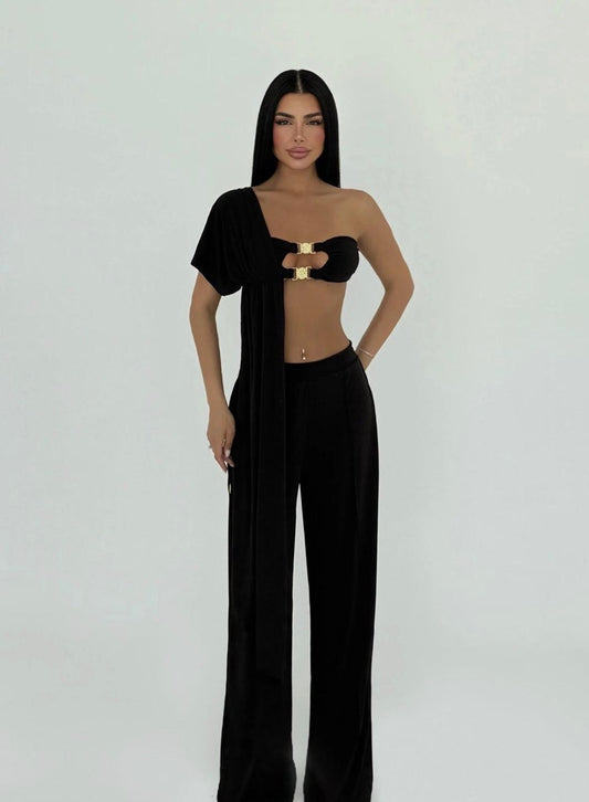 Muse Pant Set Black