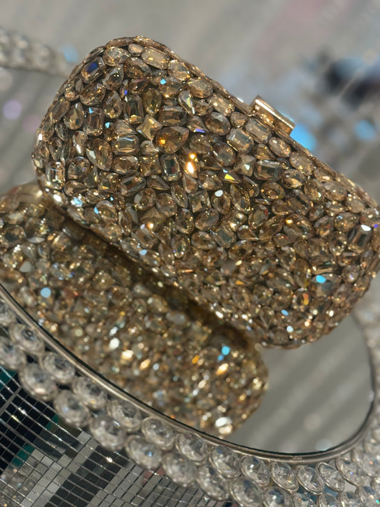 Match My Sparkle Purse Gold