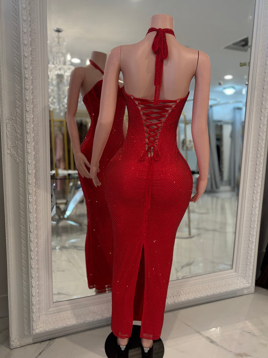 Don't Forget Me Maxi Dress Red