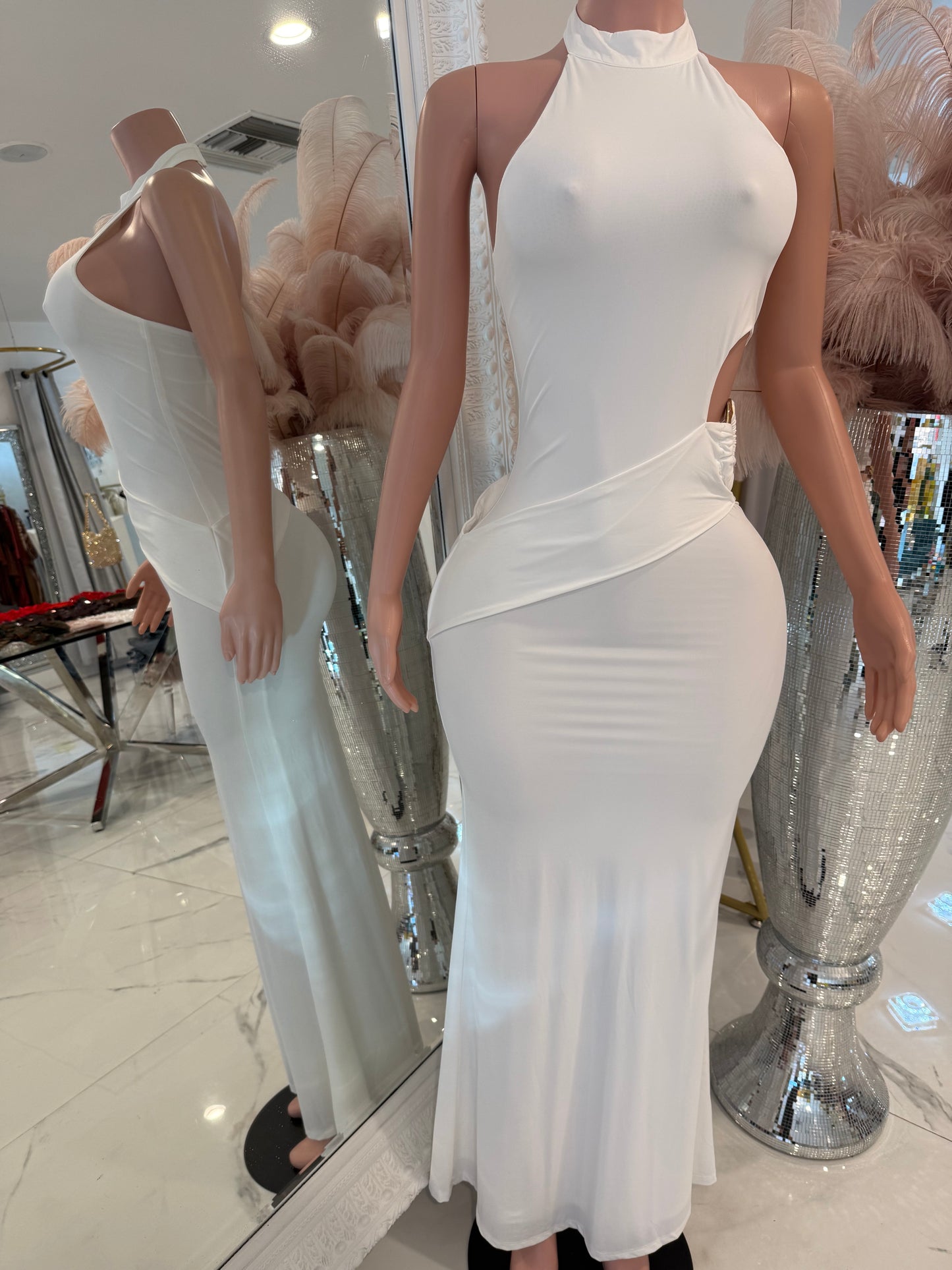 You Want Some More Maxi Dress White