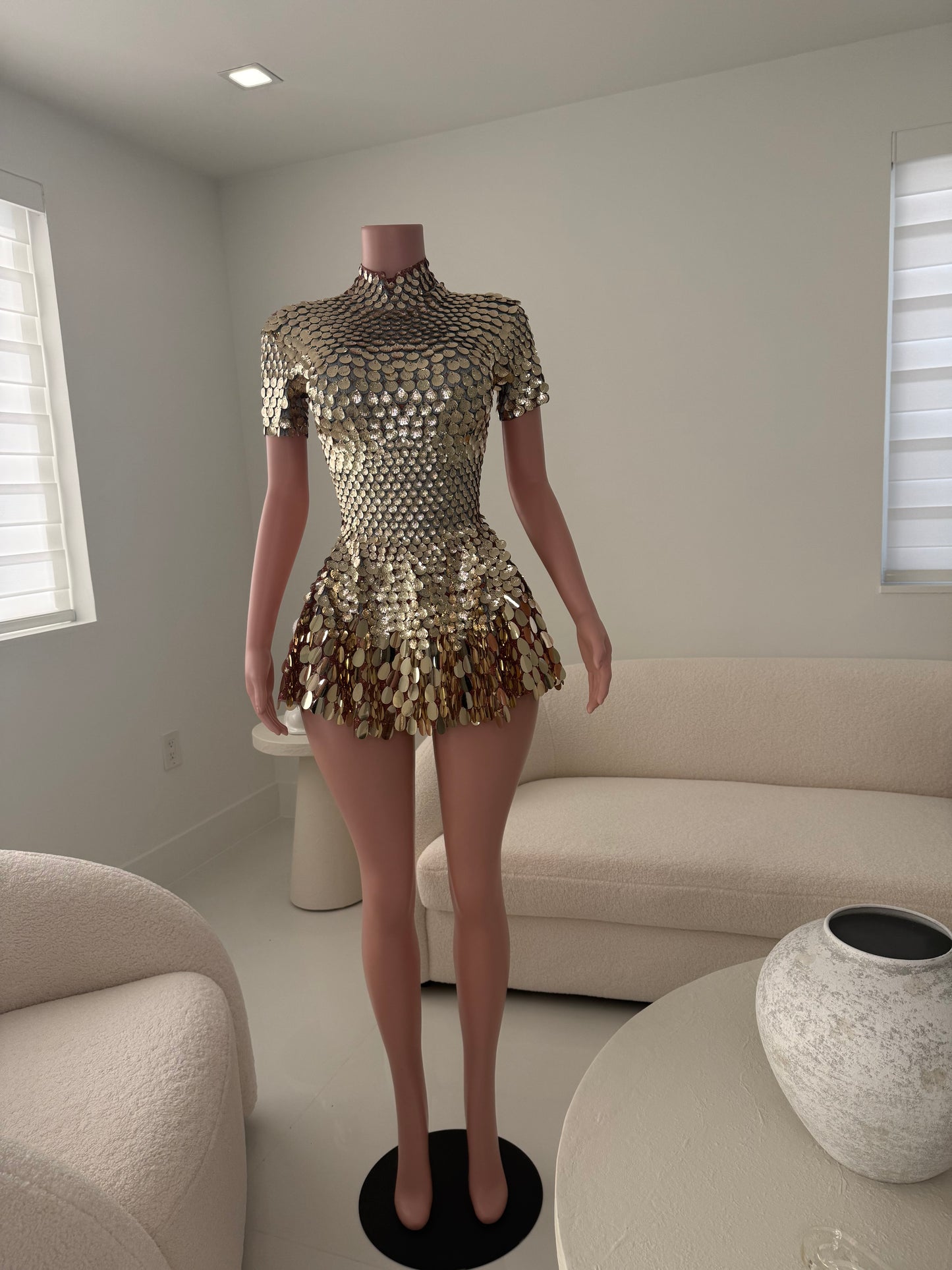 Perfect Romper Gold