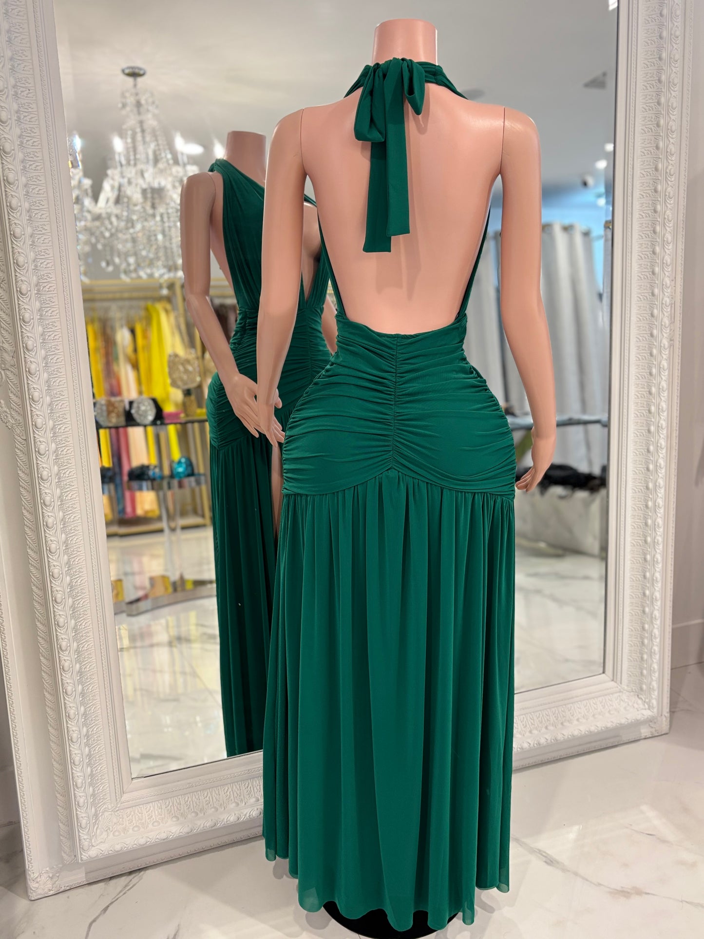 Emerald Grace Green dress