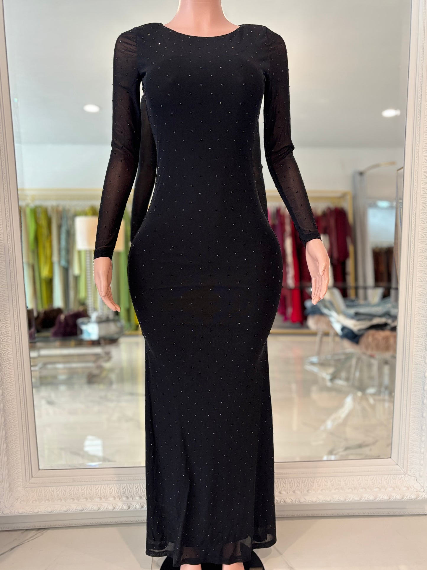 I’m Simply Not For You Maxi Dress Black