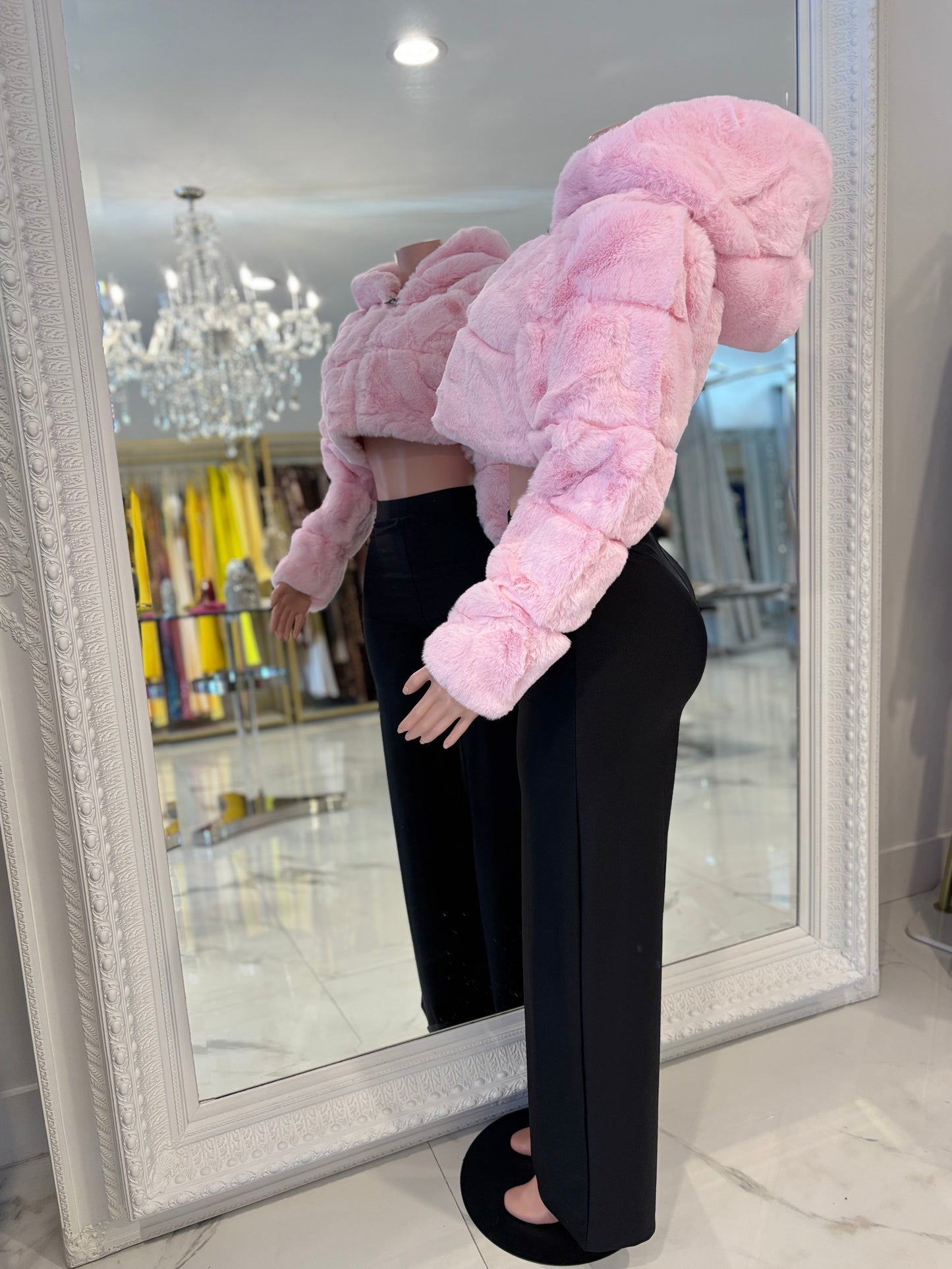 Let Me Warm You Up Jacket Pink
