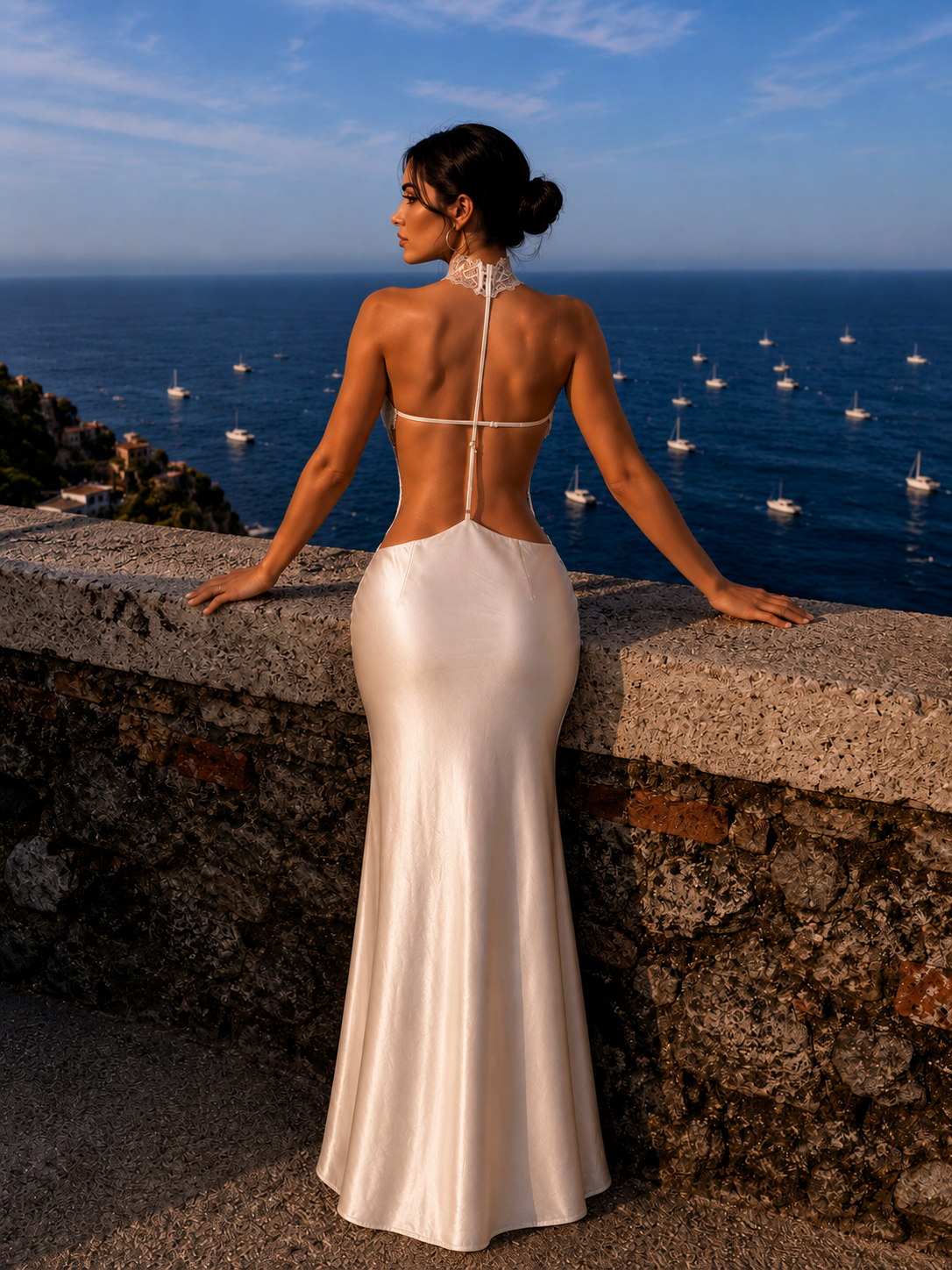 Right in My Hand Maxi Dress White