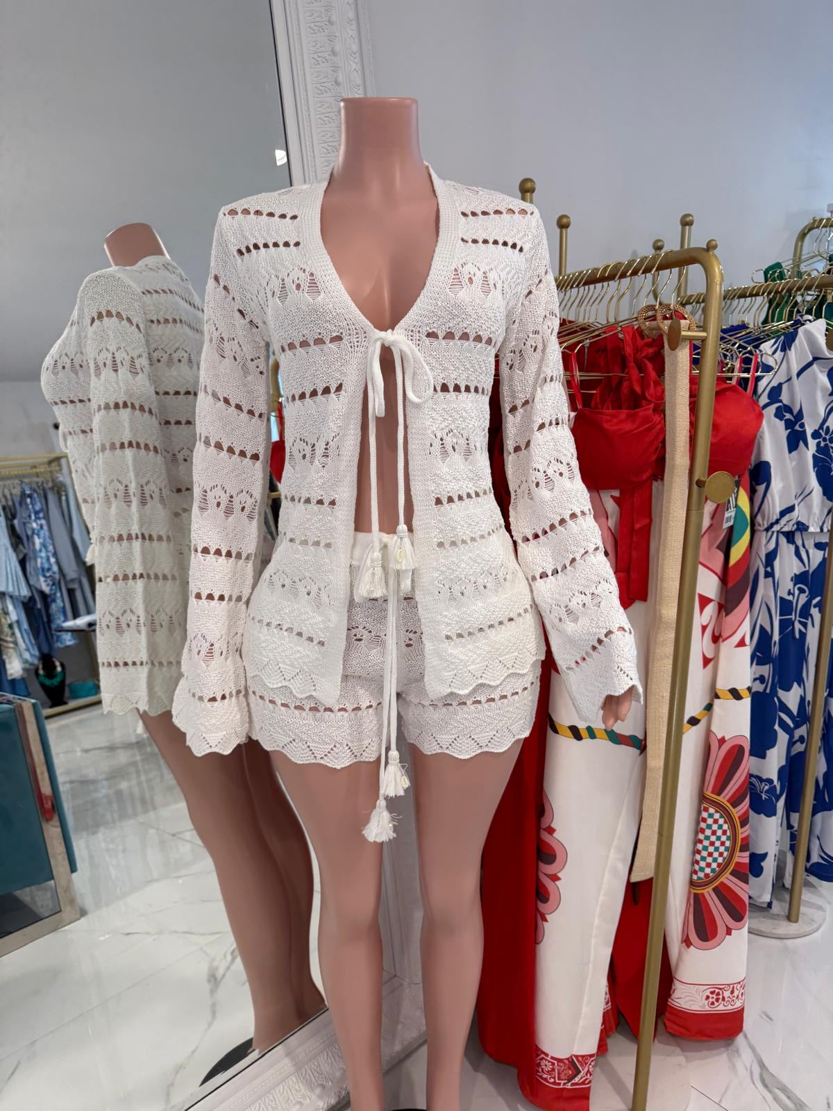 Summer Crochet Short Set