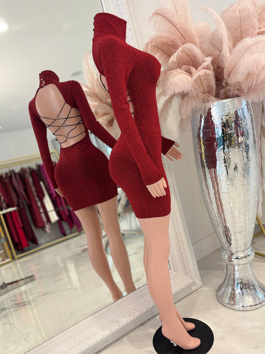 Don't You Need Me Mini Dress Red
