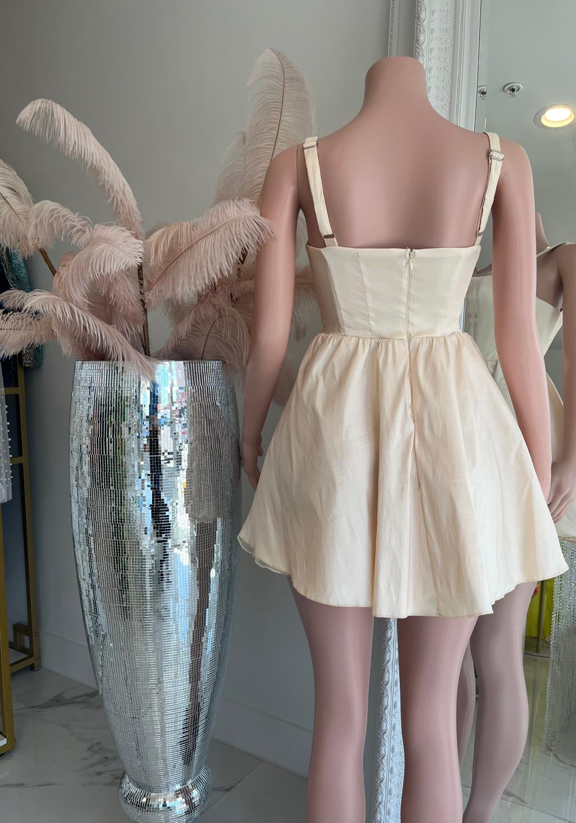 BEST YOU EVER HAD DRESS Nude