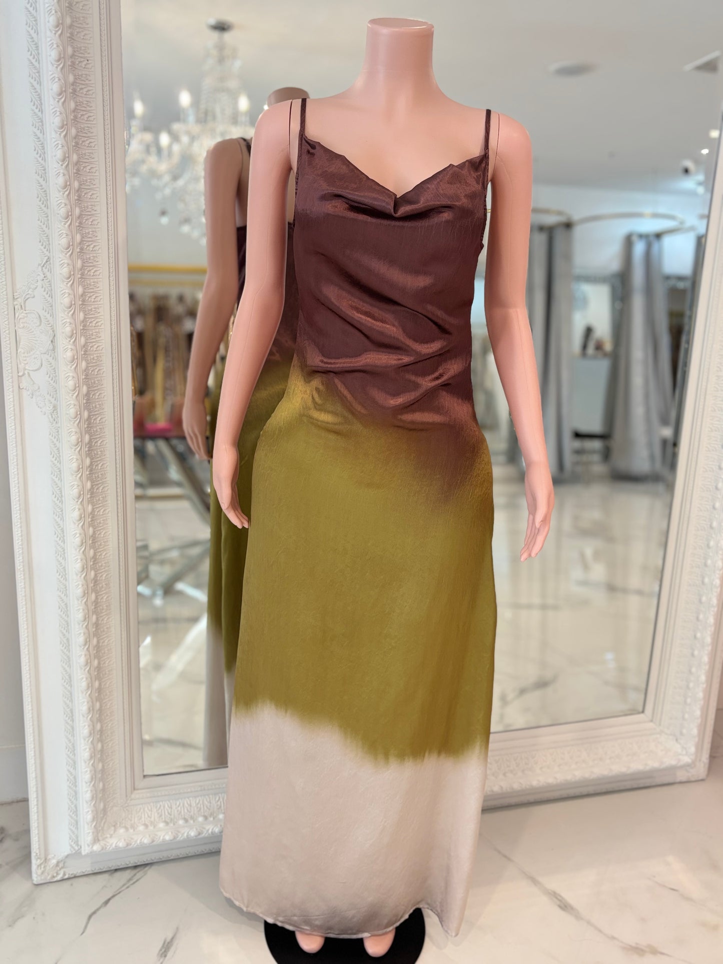 What a Day Maxi Dress Green
