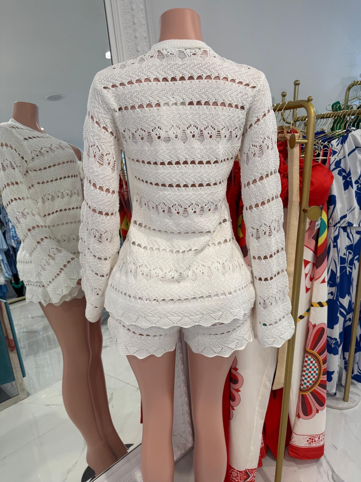 Summer Crochet Short Set