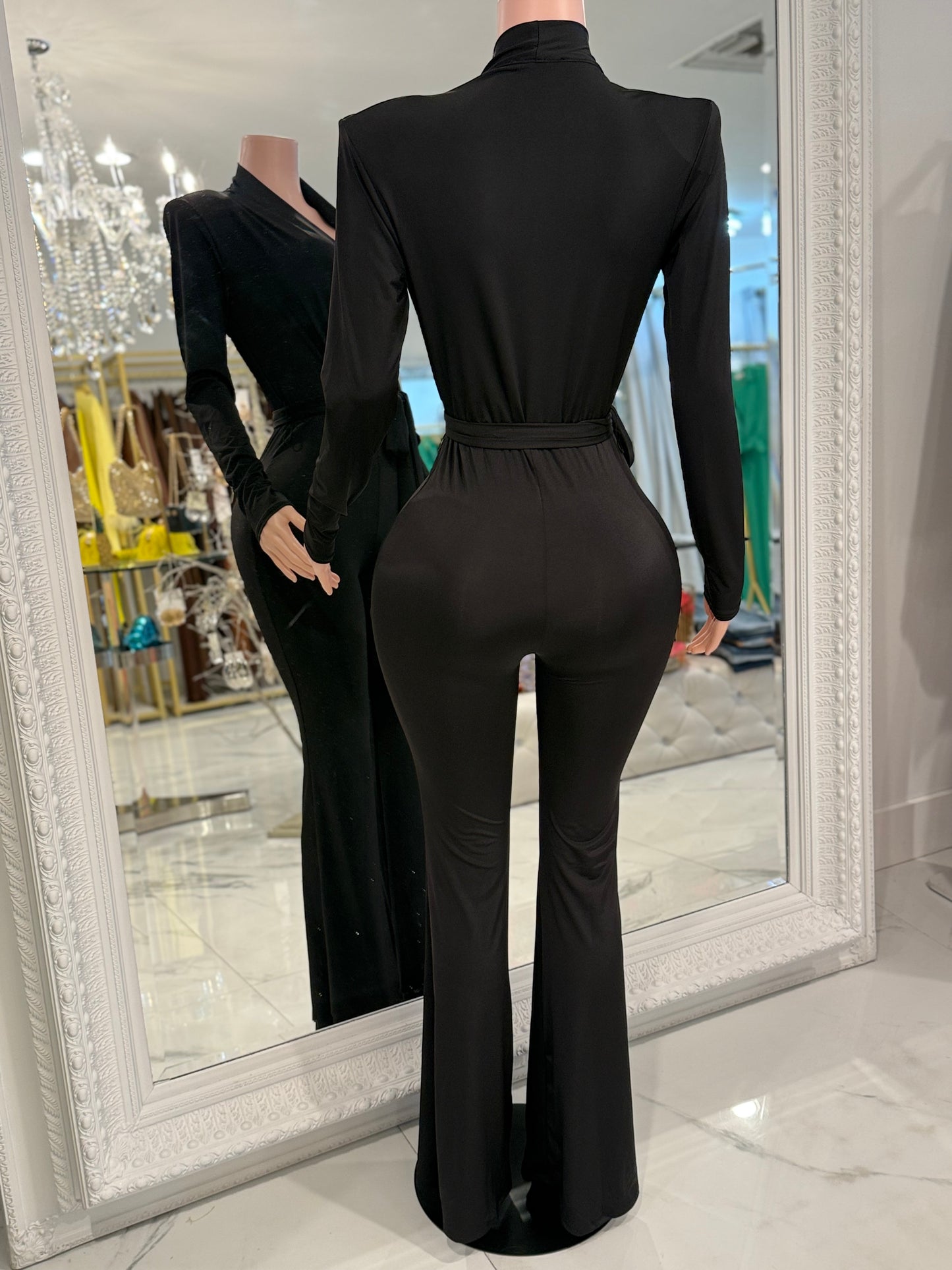 Jade Aura Jumpsuit Black