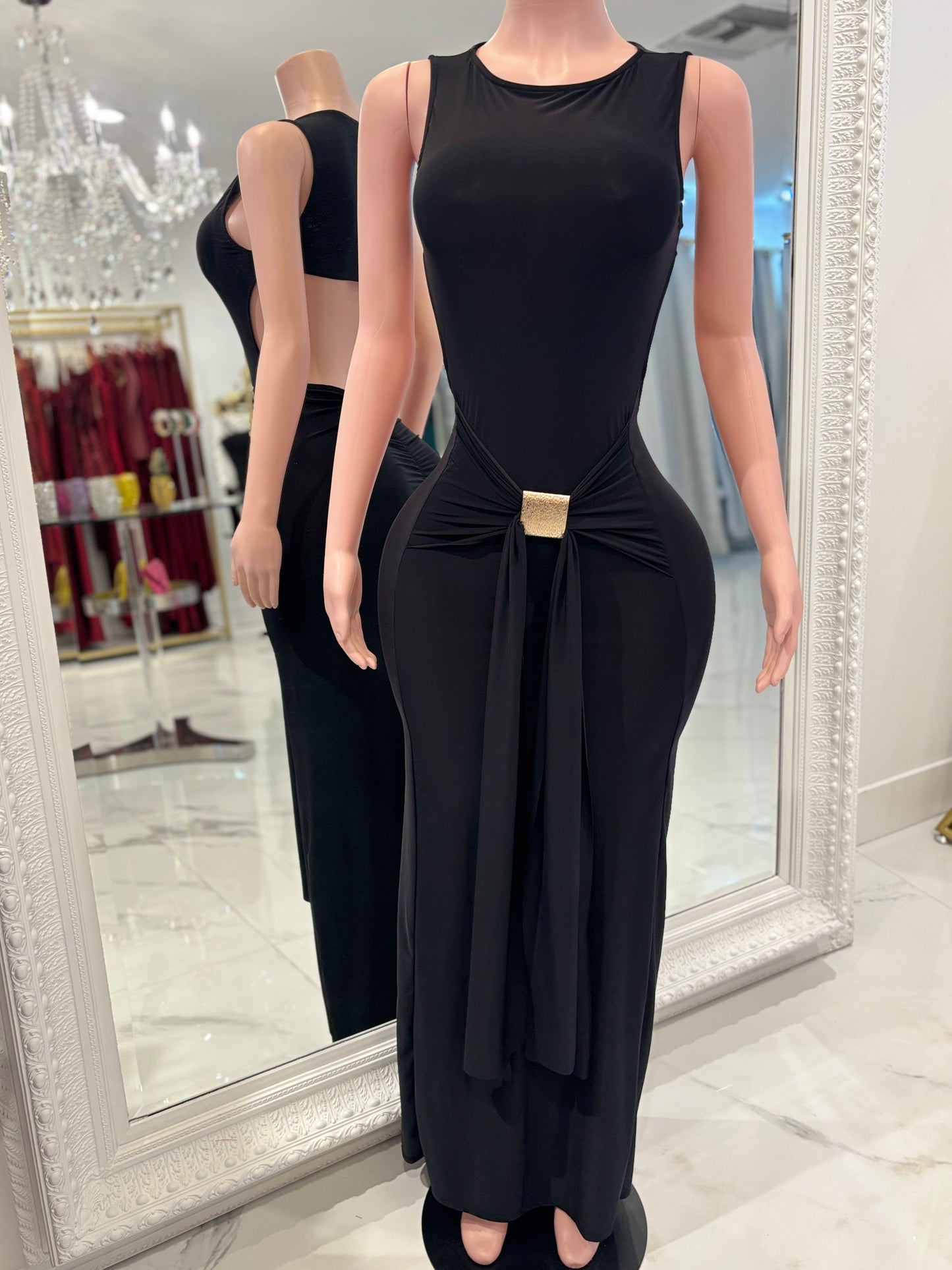 I´ll be the Very Best Maxi Dress Black