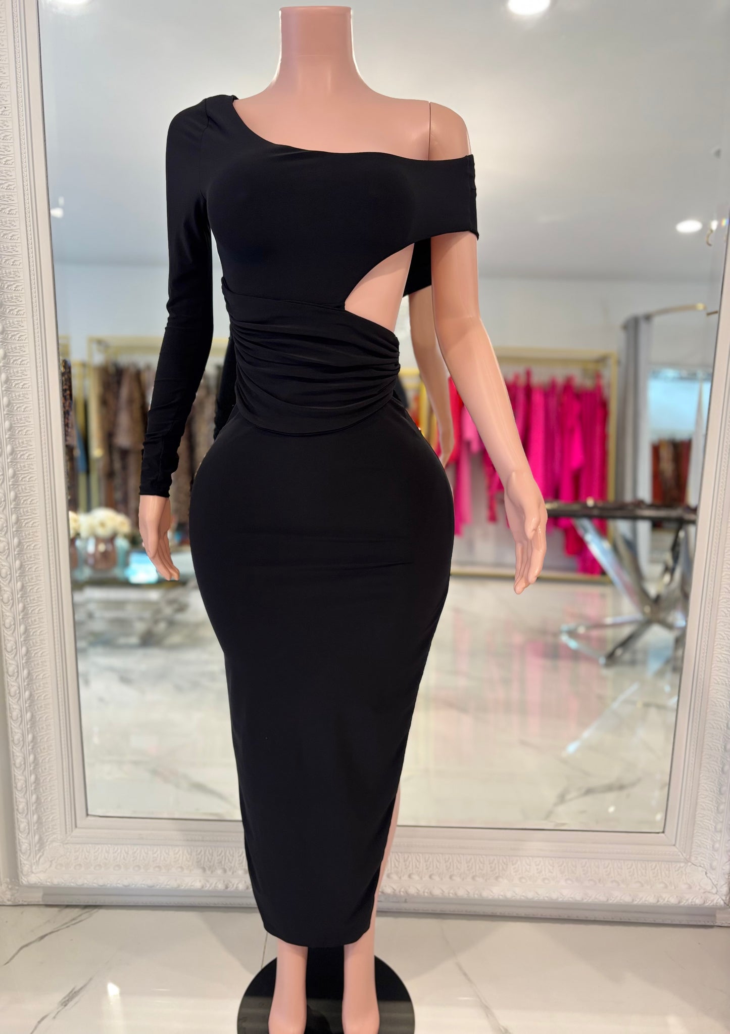 By My Side Forever Maxi Dress Black