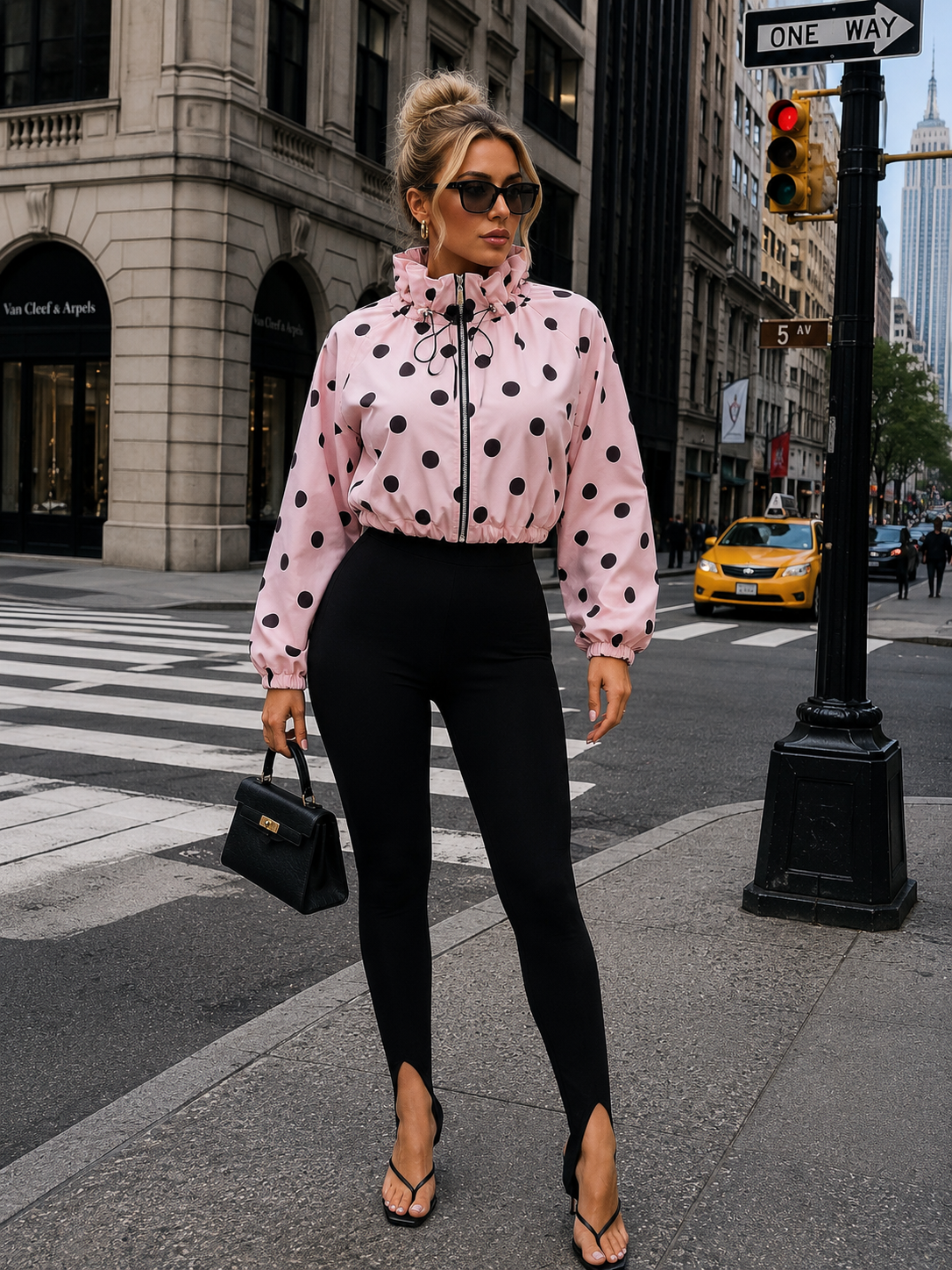 You’re Seeing Things Baby Jacket Pink
