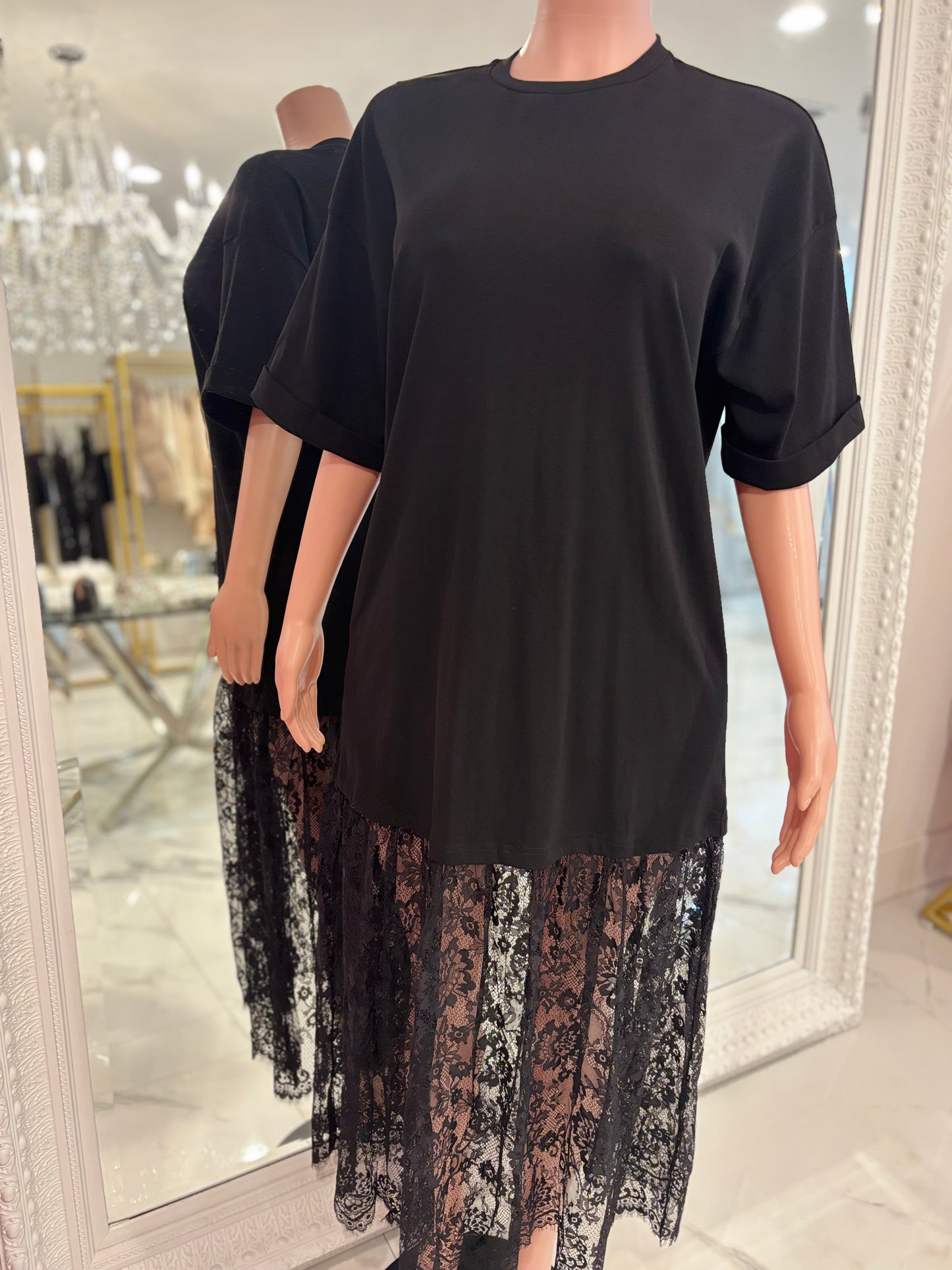 All In a Days Work Maxi Dress Black