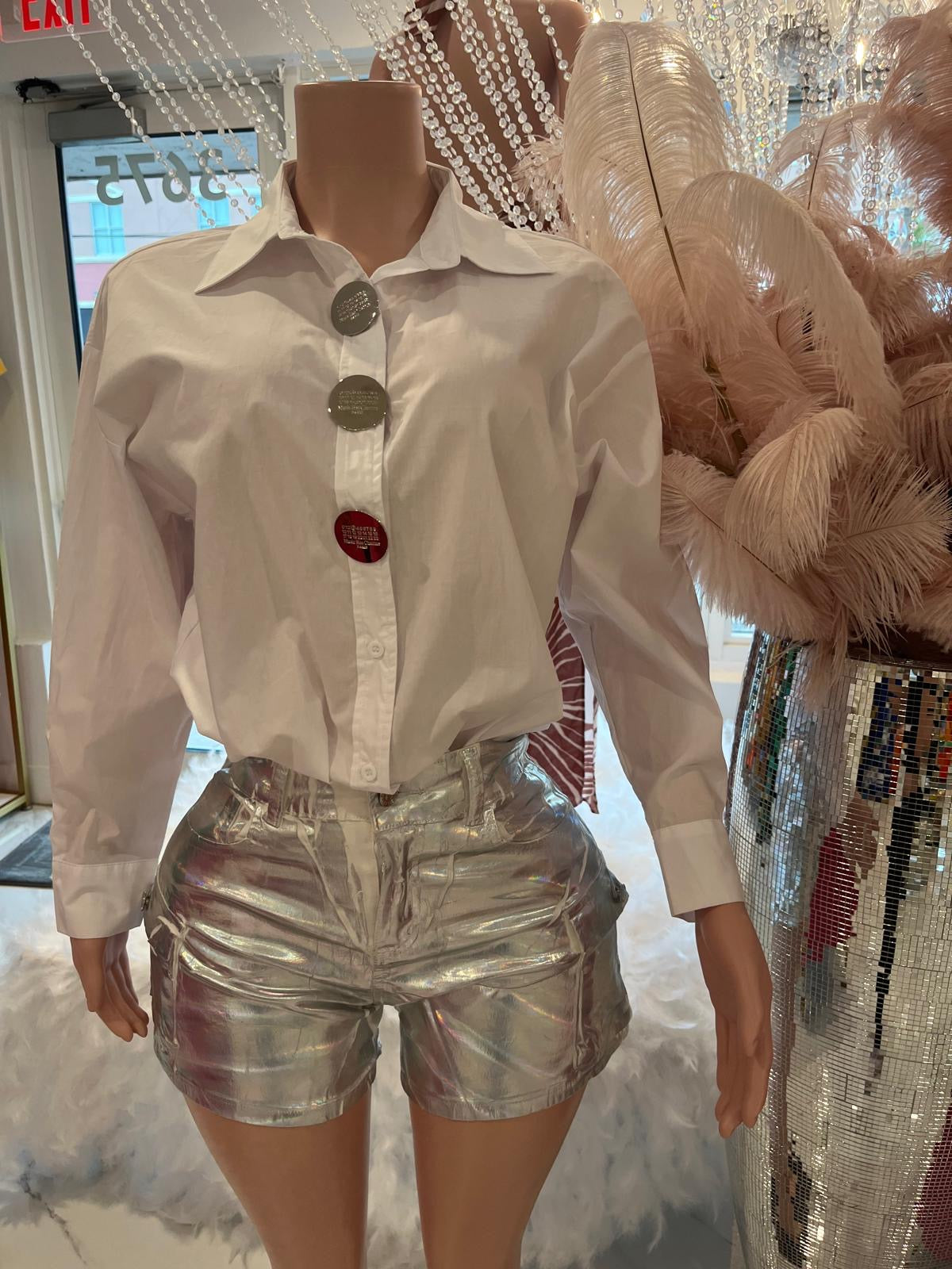 July Top White