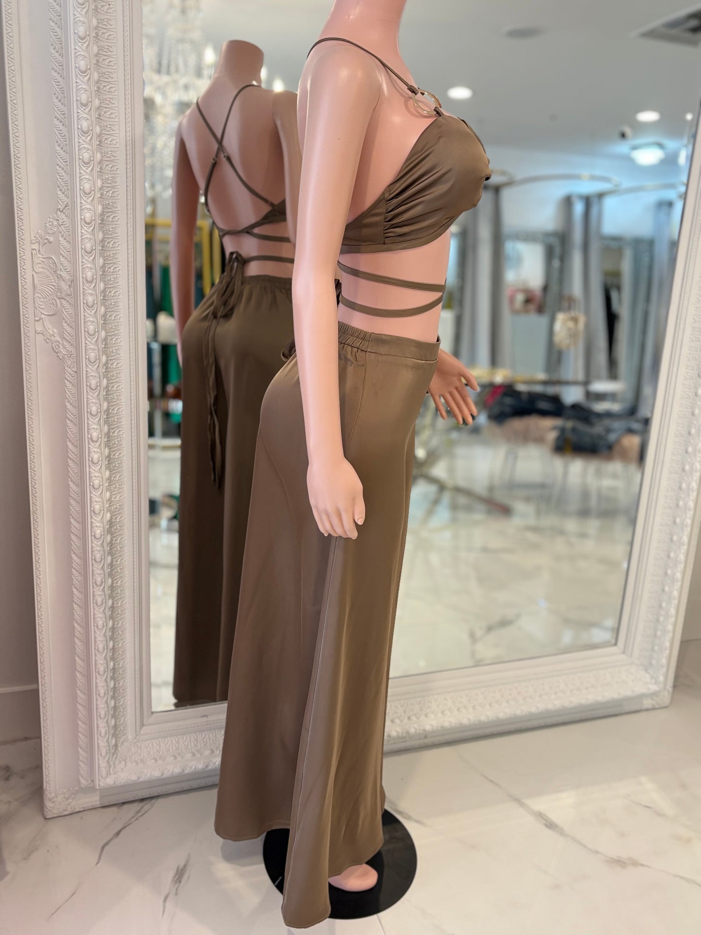 Cross the Line Pant Set