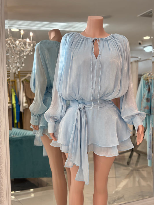 Cielo Mini Dress Blue