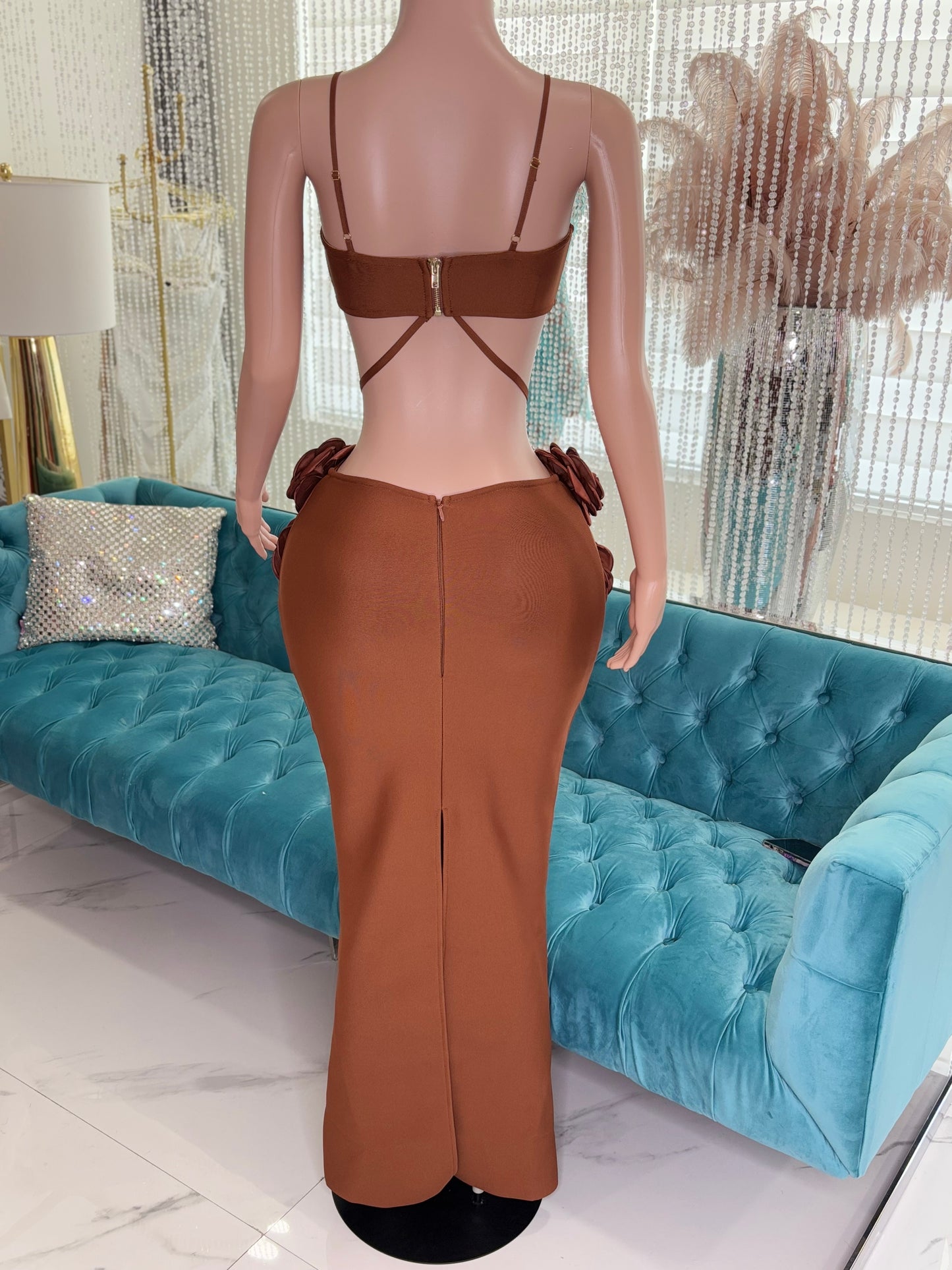 Rosas Skirt Set