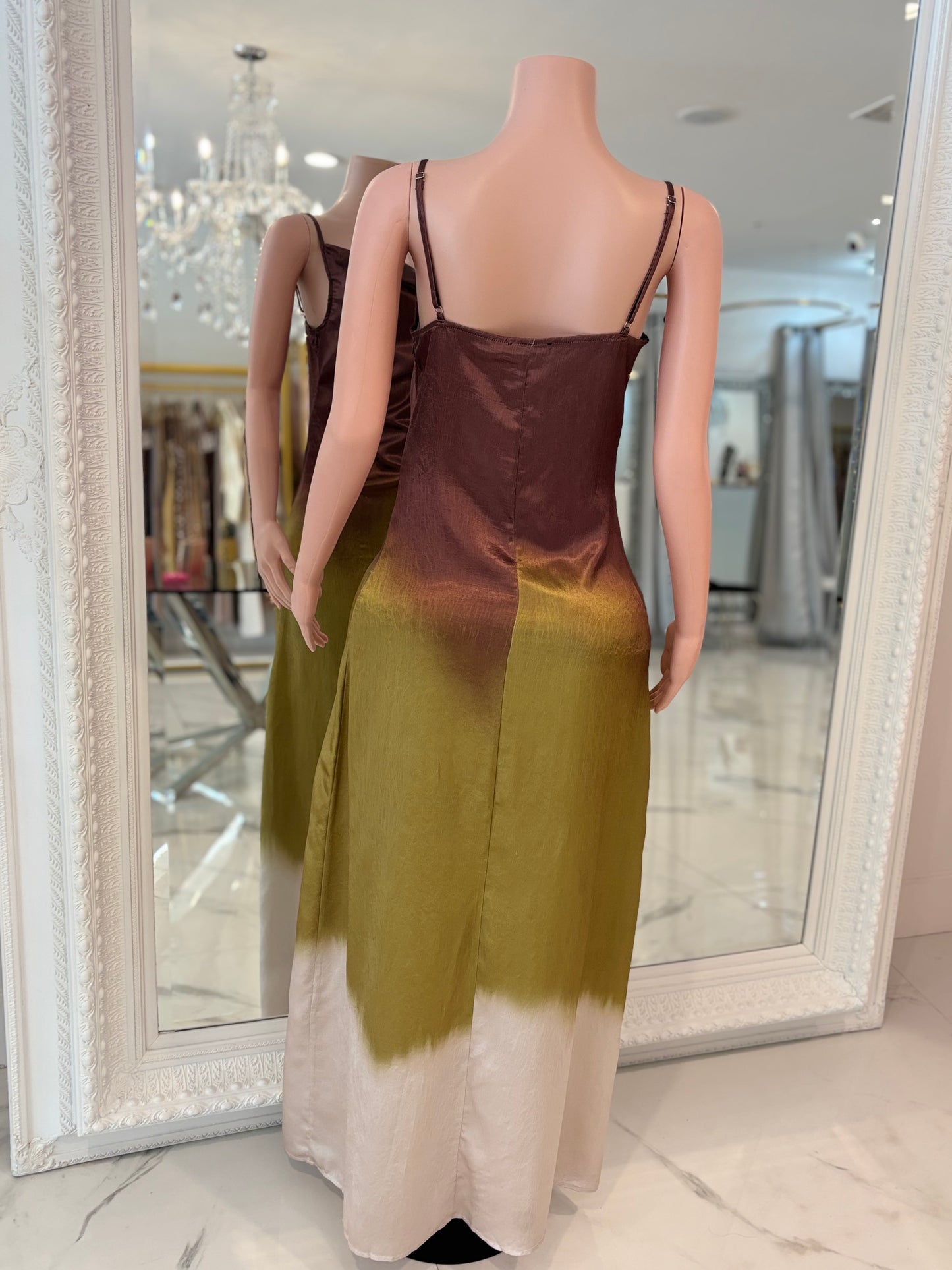 What a Day Maxi Dress Green