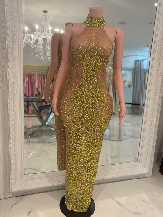 Living Life With Spark Maxi Dress Green