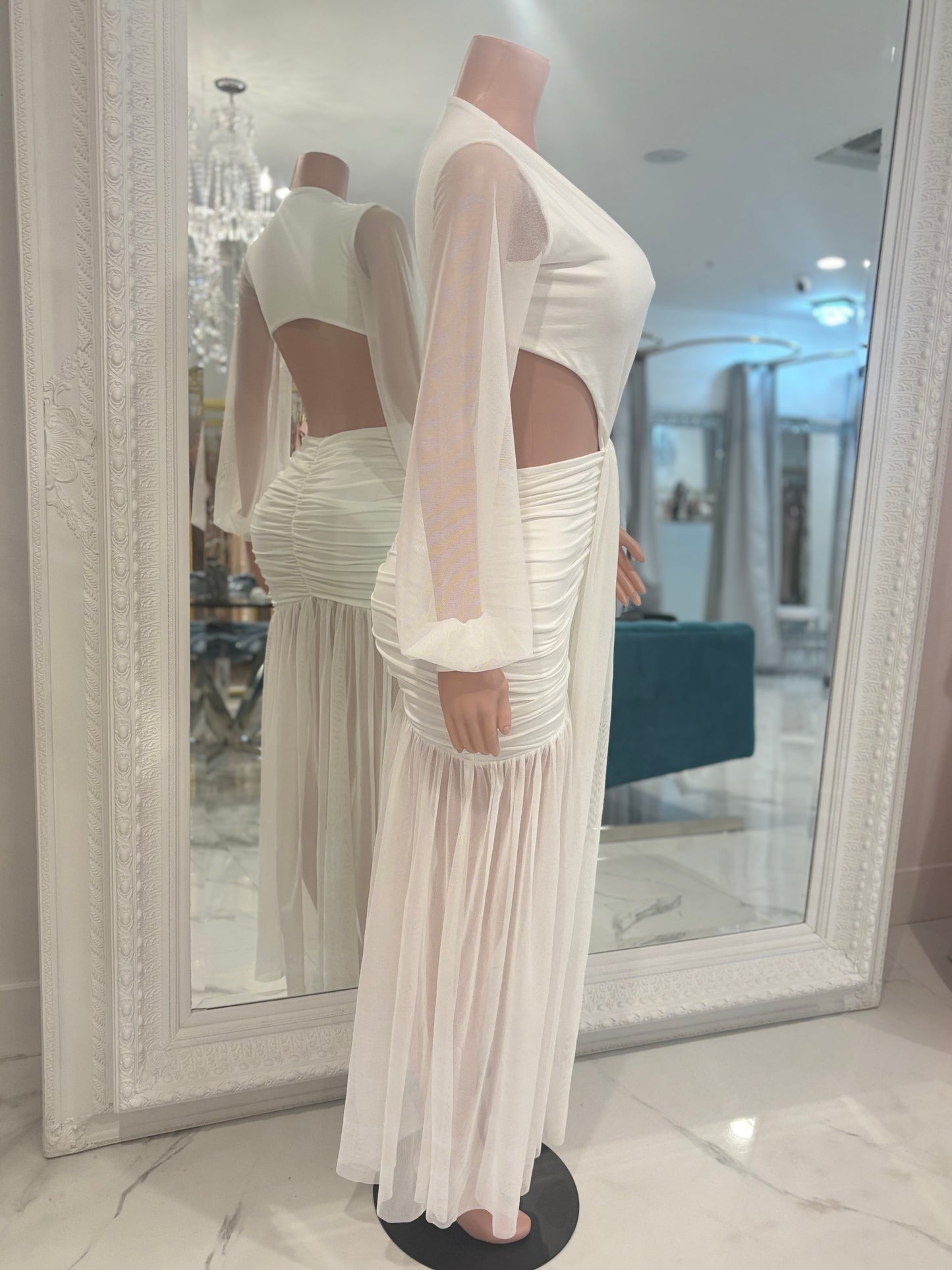 Sola Muse Maxi Dress White