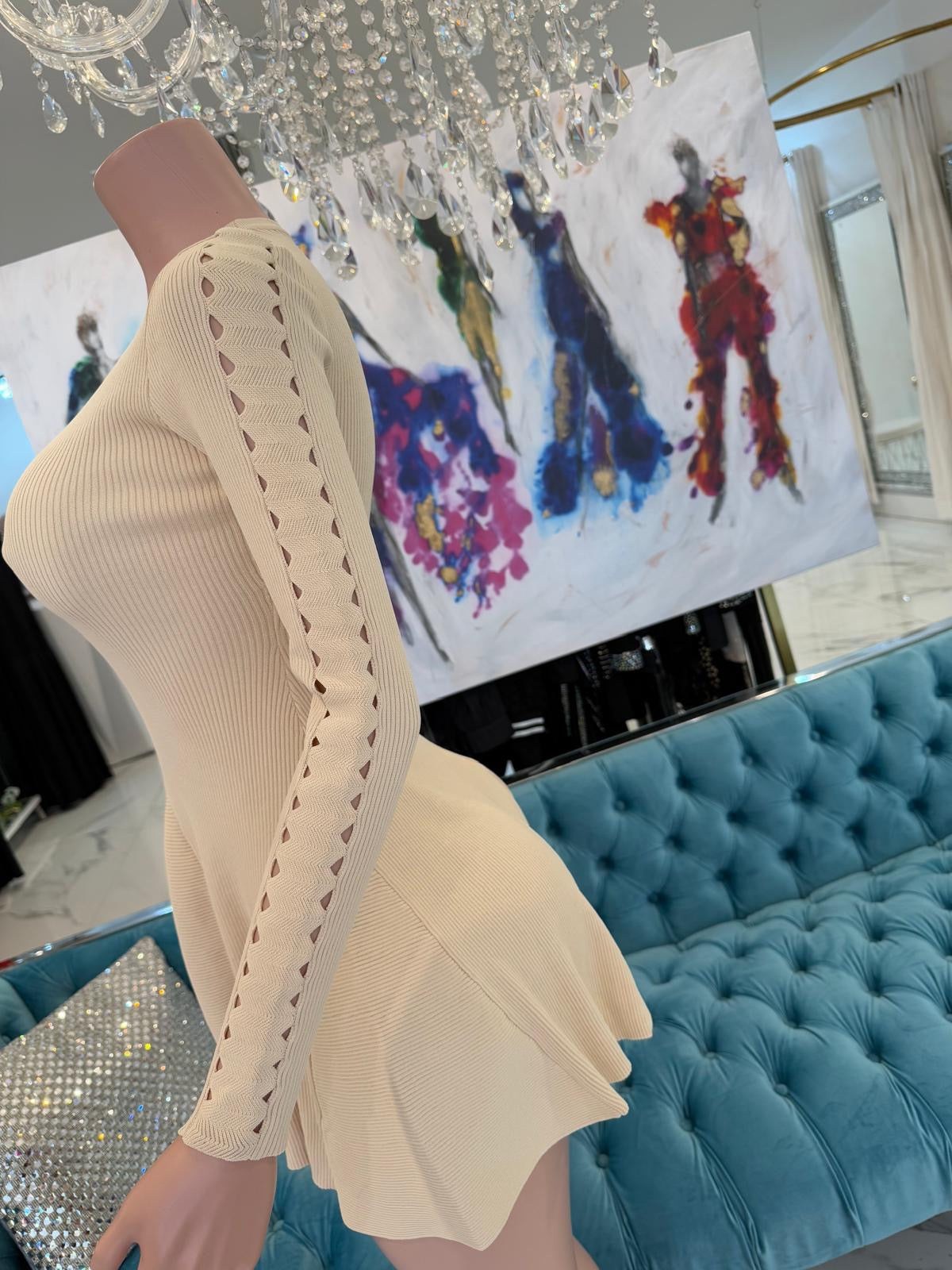 Temporal Mini Dress