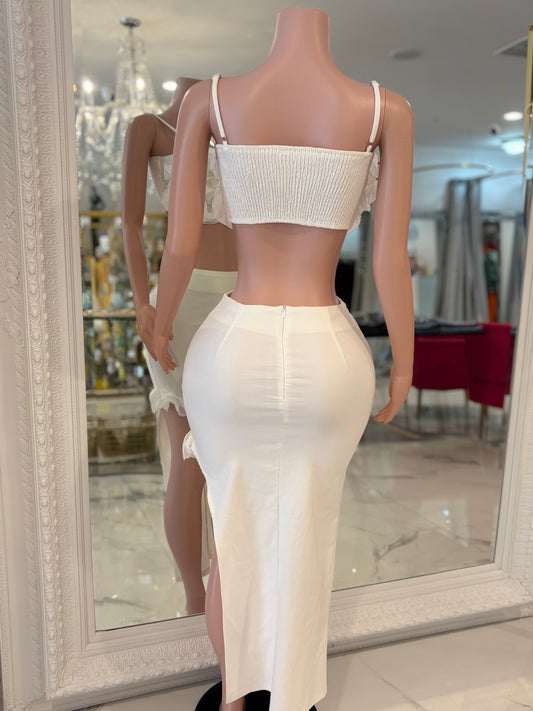 Close Up Ready Floral Skirt Set