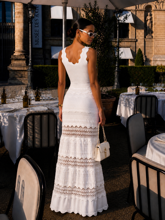 Aurora Maxi Dress White