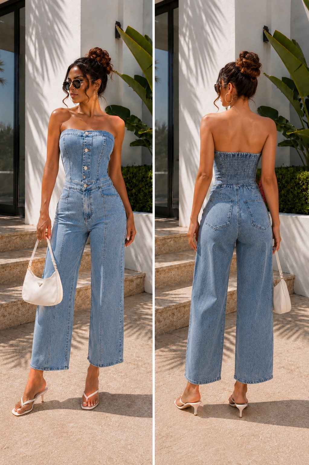 Melissa Jumpsuit Blue