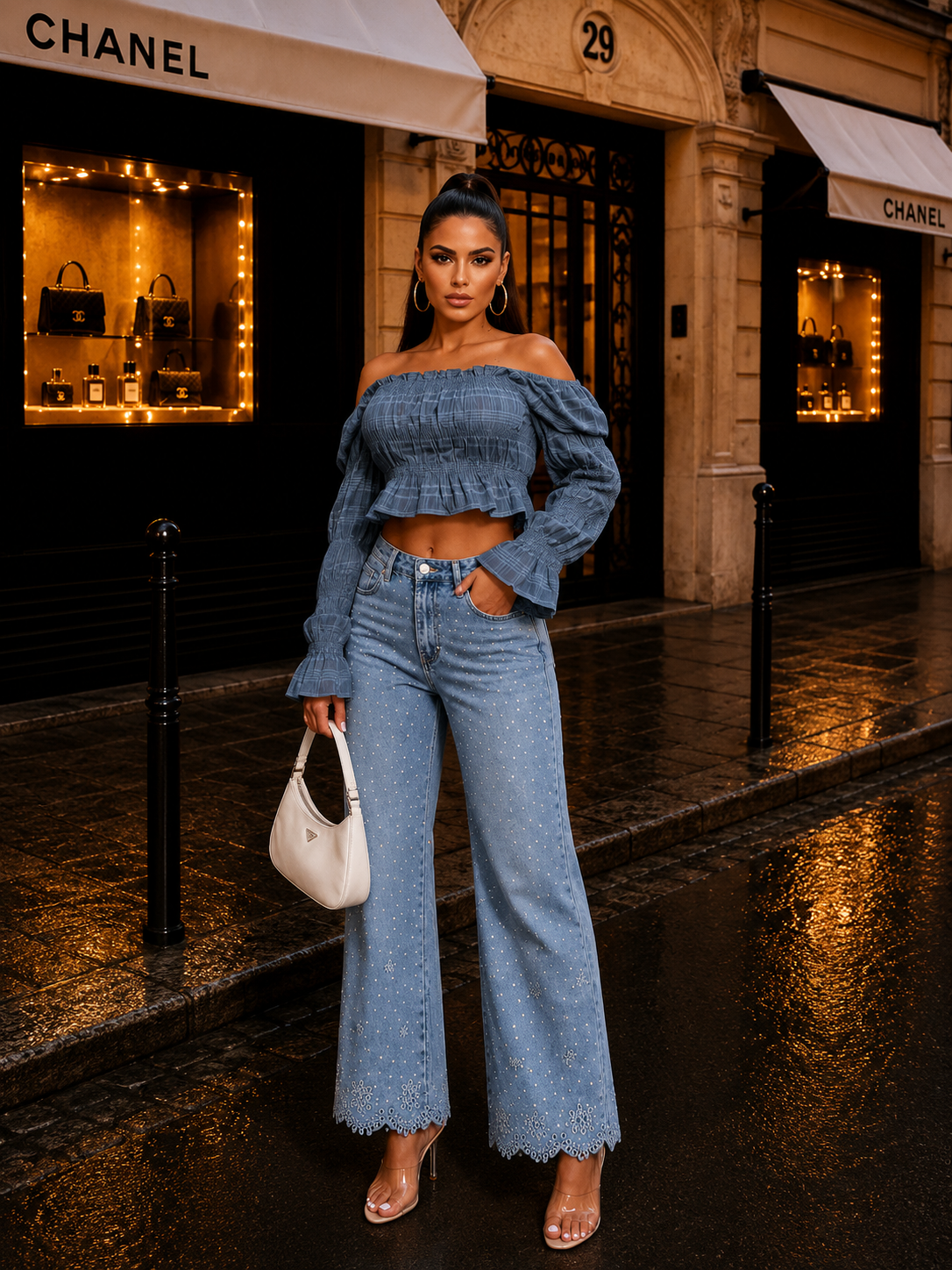 Aurora Top Blue